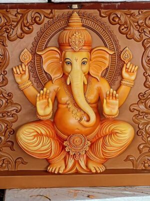 Lord Ganesha Wall Hanging Sculpture